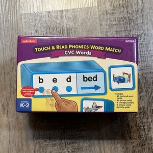Lakeshore Touch & Read Phonics Learning Toy - Blue